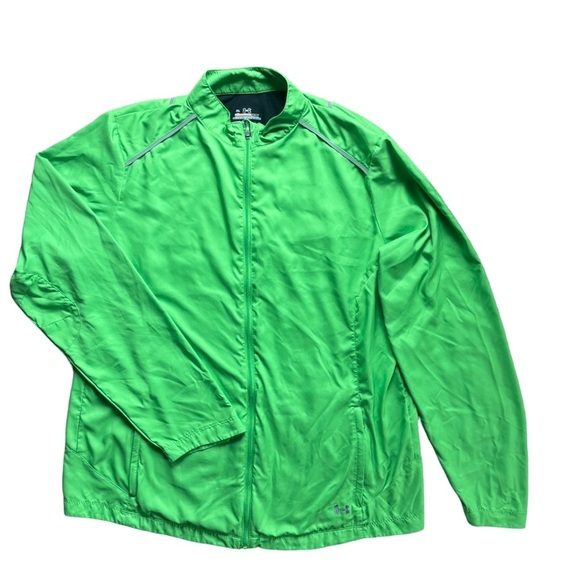 Under Armour All Seasons Gear Windbreaker - Lime Green -  XL - Picture 1 of 6